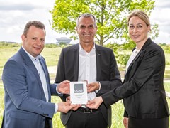 Platinum award further proof of sustainability at Porsche