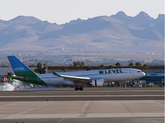 LEVEL Arrives in Las Vegas on its Inaugural Flight from Paris